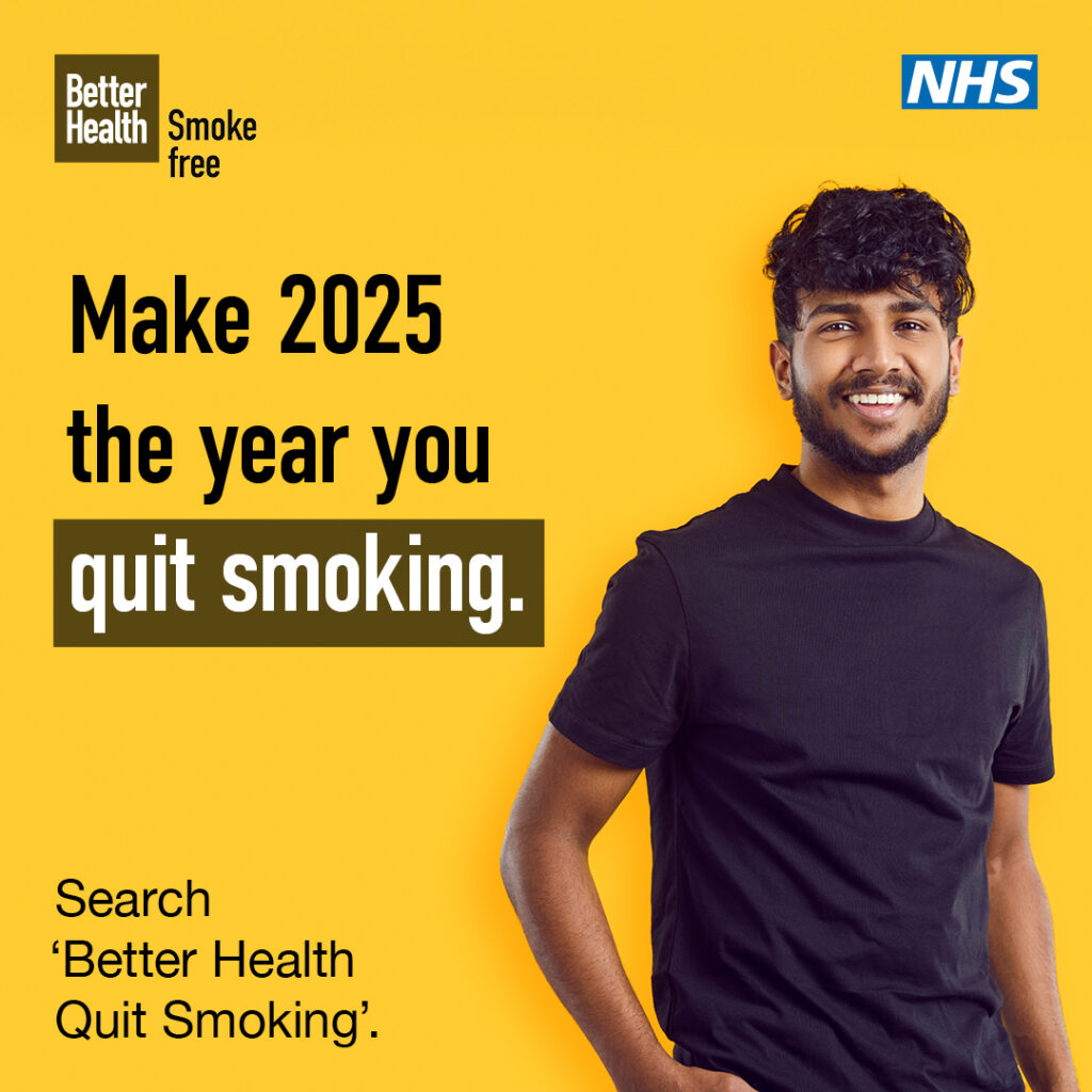 Make 2025 the year you quit smoking.